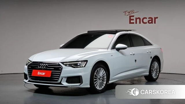 Audi A6 (C8) 2021 Белый из Кореи