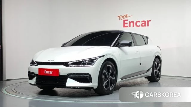 Kia EV6 2023 Белый из Кореи