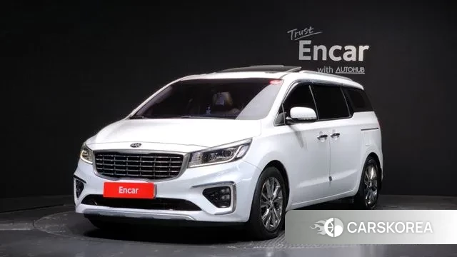 Kia The New Carnival 2018 Белый из Кореи