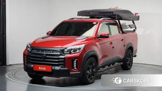 Ssangyong The New Rexton Sports Cannes 2022 Красный из Кореи