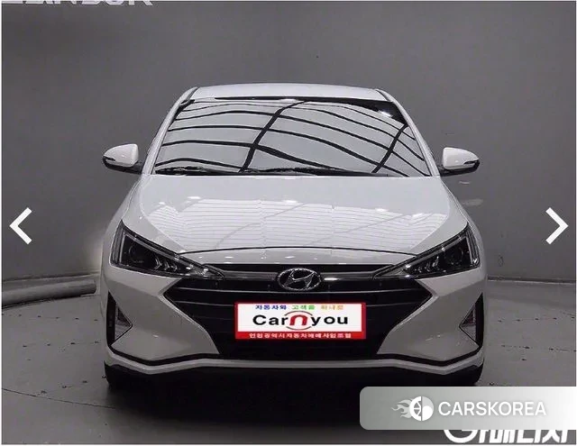 Hyundai The New Avante AD 2019 Белый из Кореи