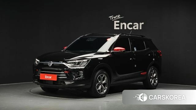 Ssangyong Beautiful Korando 2021 Черный из Кореи