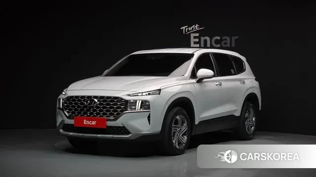 Hyundai The New Santa Fe 2022 Белый из Кореи