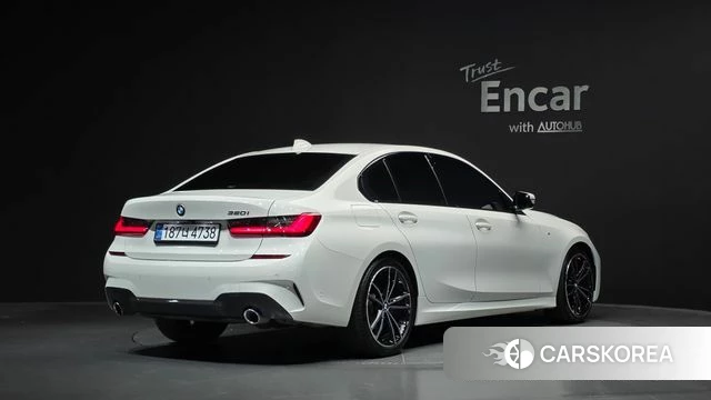 BMW 3 Series (G20) 2022 Белый из Кореи