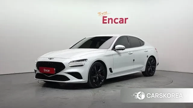 Genesis The New G70 2022 Белый из Кореи