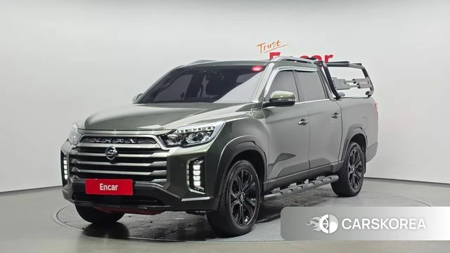Ssangyong The New Rexton Sports Cannes 2021 Зеленый из Кореи