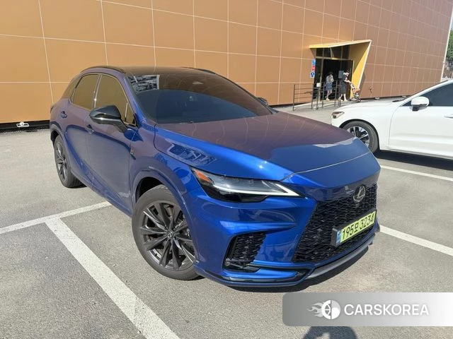Lexus RX500h 5th generation 2023 Синий из Кореи