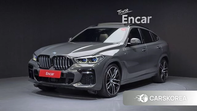 BMW X6 (G06) 2022 Серый из Кореи