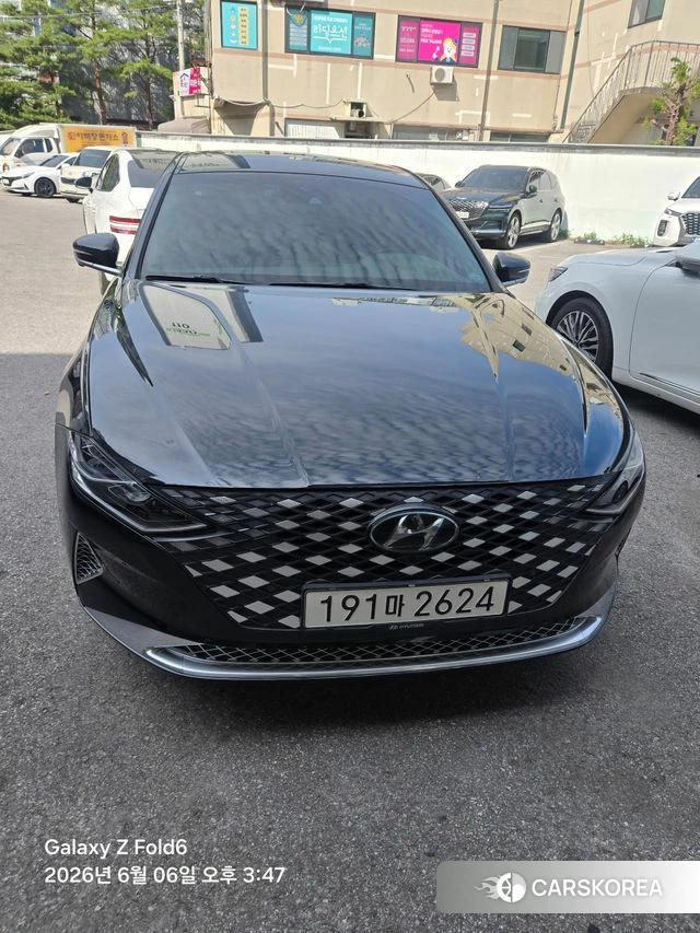 Hyundai The New Grandeur IG 2020 Черный из Кореи