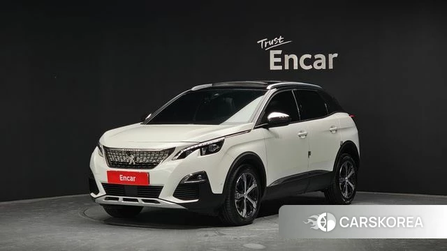 Peugeot 3008 second generation 2019 Белый из Кореи