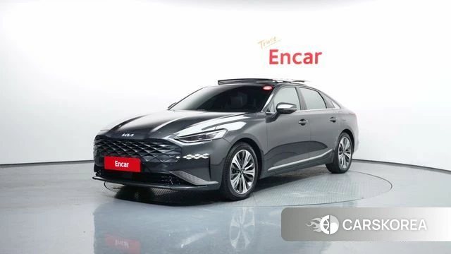 Kia K8 Hybrid 2023 Серый из Кореи