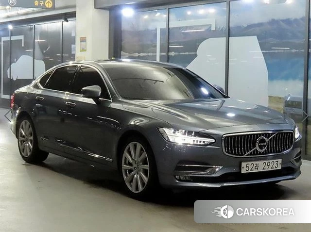 Volvo S90 2018 Серый из Кореи