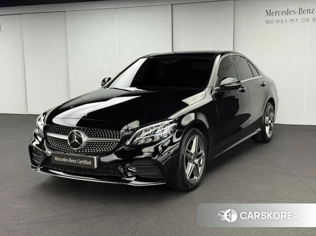 Mercedes-Benz C-Class W205 2021 Черный из Кореи