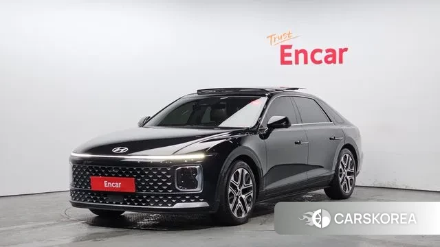 Hyundai Grandeur (GN7) 2023 Черный из Кореи