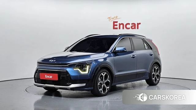 Kia Di Ol Nu Niro 2022 Синий из Кореи