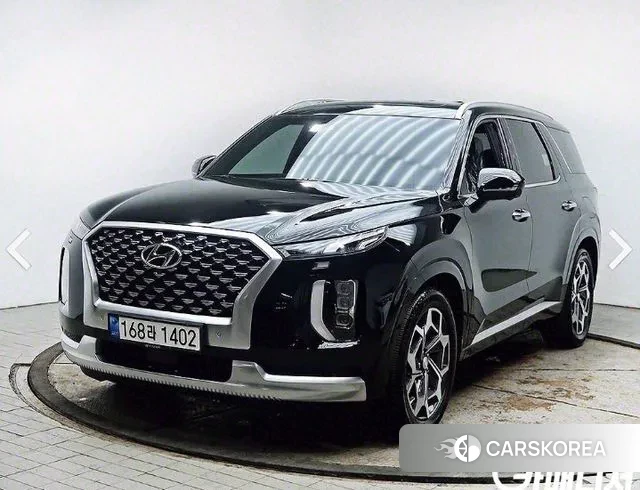 Hyundai Palisade 2021 Черный из Кореи