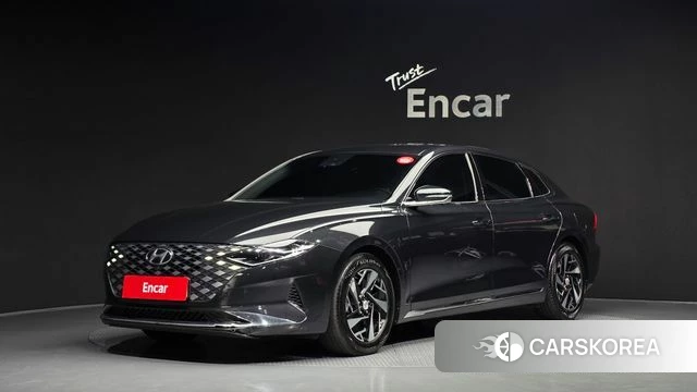 Hyundai The New Grandeur IG Hybrid 2020 Черный из Кореи