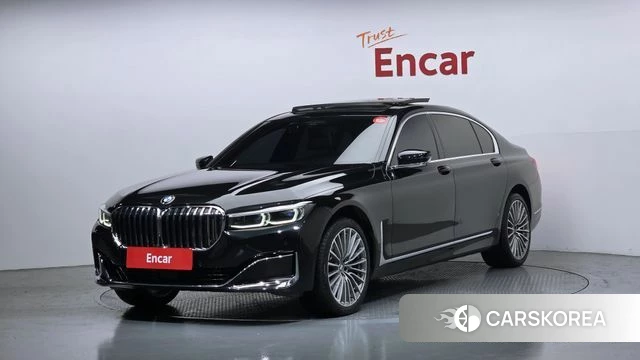BMW 7 Series (G11) 2021 Черный из Кореи