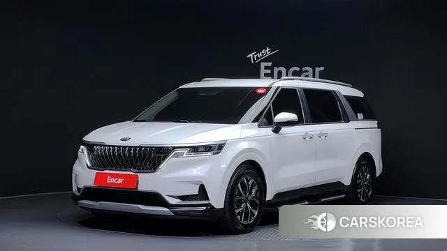 Kia Carnival 4th generation 2021 Белый из Кореи