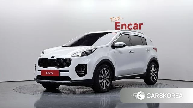 Kia Sportage 4th Generation 2018 Белый из Кореи