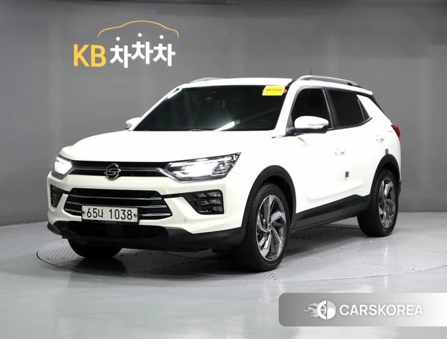 Ssangyong Beautiful Korando 2019 Белый из Кореи