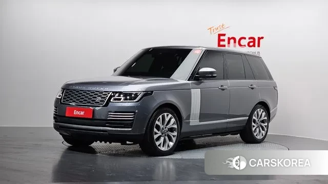 Land Rover Range Rover 4th Generation 2021 Серый из Кореи