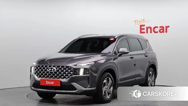 Hyundai The New Santa Fe 2020 Серый из Кореи