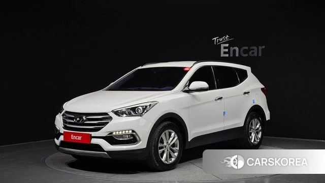 Hyundai Santa Fe The Prime 2018 Белый из Кореи