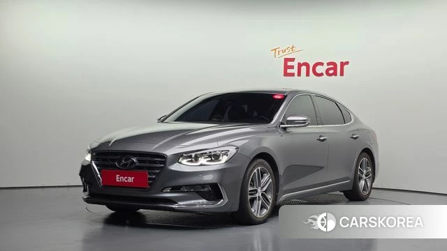 Hyundai Grandeur IG 2018 Серебристо-серый из Кореи