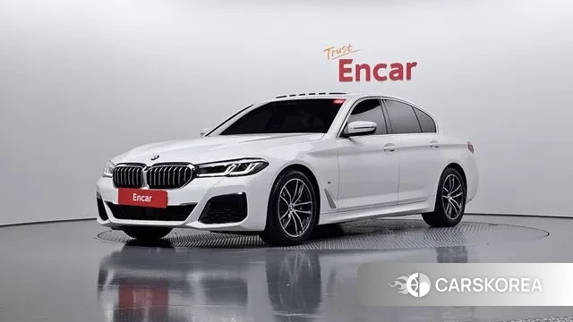 BMW 5 Series (G30) 2022 Белый из Кореи