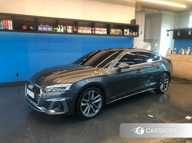 Audi A5 (F5) 2021 Серый из Кореи