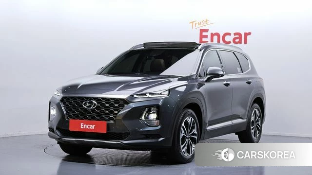 Hyundai Santa Fe TM 2018 Серый из Кореи