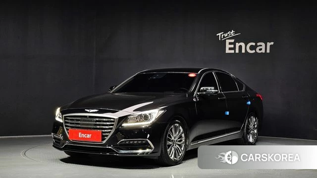 Genesis G80 2018 Черный из Кореи