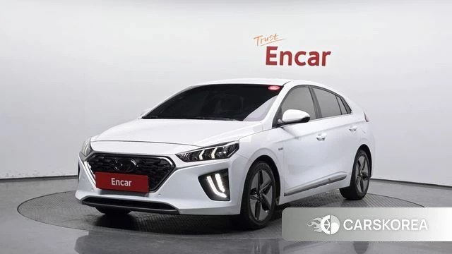 Hyundai The New Ionic Hybrid 2019 Белый из Кореи