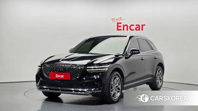 Genesis GV70 2022 Черный из Кореи