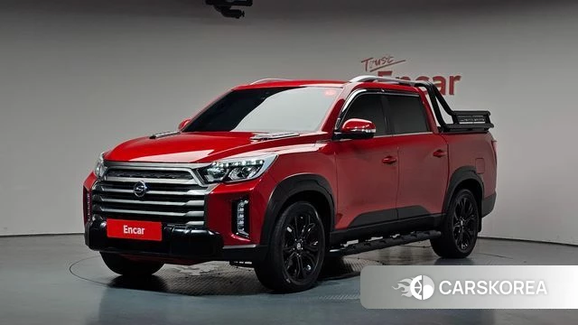 Ssangyong The New Rexton Sport 2021 Красный из Кореи