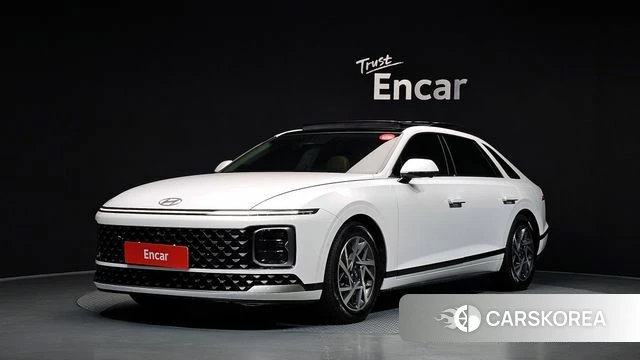 Hyundai Grandeur Hybrid (GN7) 2023 Белый из Кореи