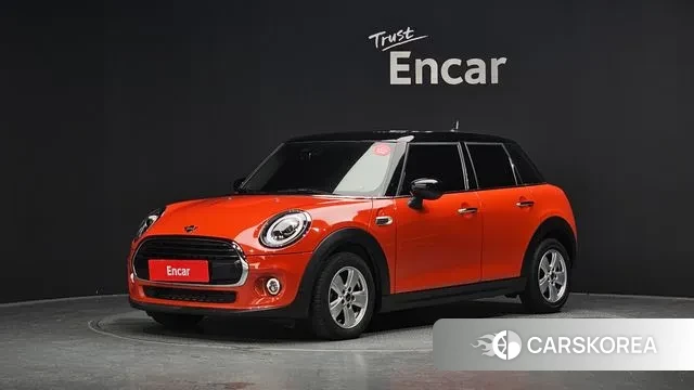 Mini Cooper 2020 Оранжевый из Кореи