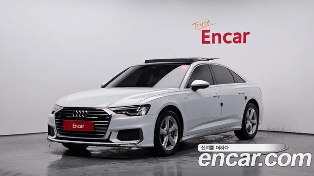 Audi A6 (C8) 2020 Белый из Кореи