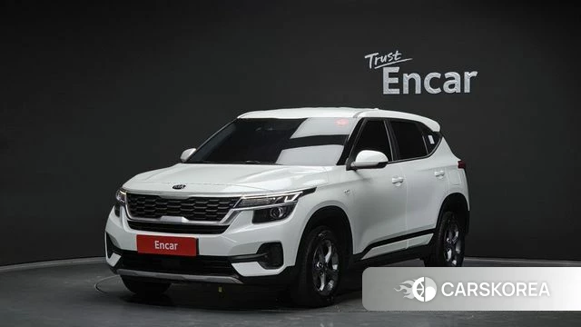 Kia Seltos 2021 Белый из Кореи