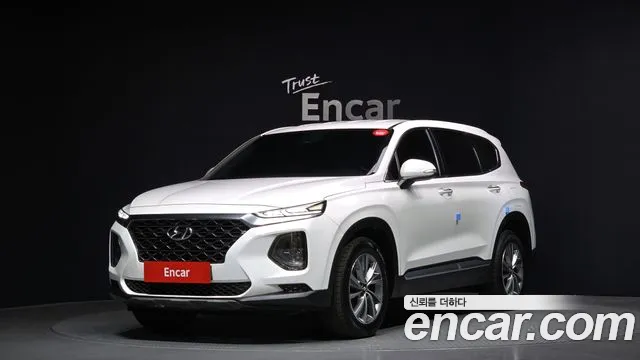Hyundai Santa Fe TM 2019 Белый из Кореи