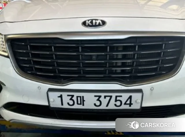 Kia The New Carnival 2019 Белый из Кореи