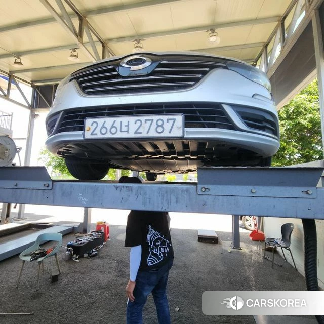 Renault Korea (Samsung) SM6 2018 Серебряный из Кореи
