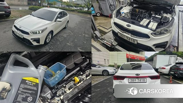 Kia Come New K3 2018 Белый из Кореи