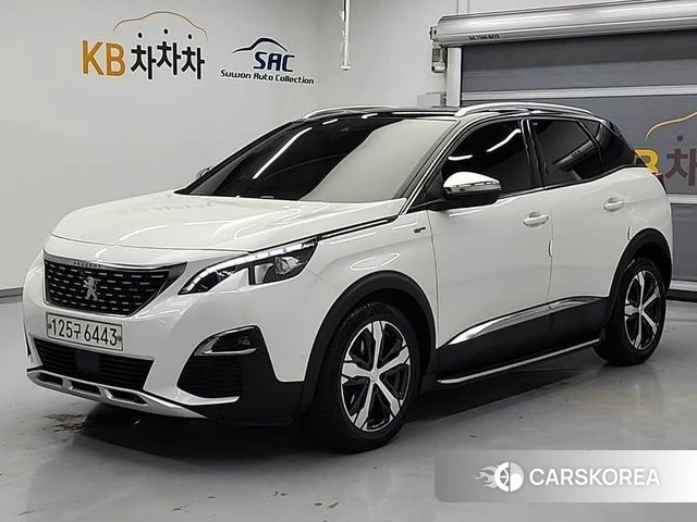 Peugeot 3008 second generation 2019 Белый из Кореи