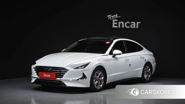 Hyundai Sonata (DN8) 2020 Белый из Кореи