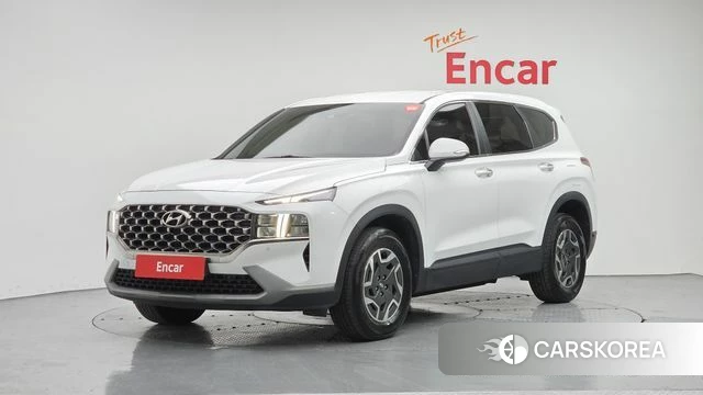 Hyundai The New Santa Fe 2023 Белый из Кореи