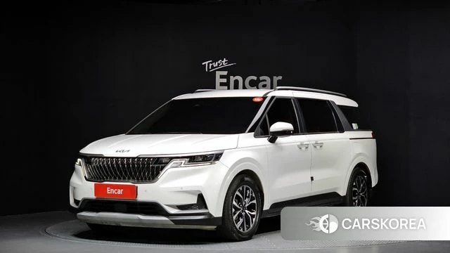 Kia Carnival 4th generation 2021 Белый из Кореи