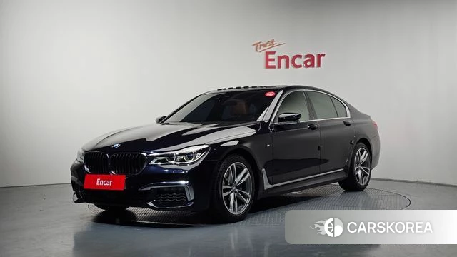 BMW 7 Series (G11) 2018 Черный из Кореи