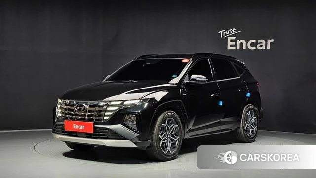 Hyundai Tucson Hybrid (NX4) 2021 Черный из Кореи